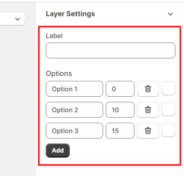 Select Settings